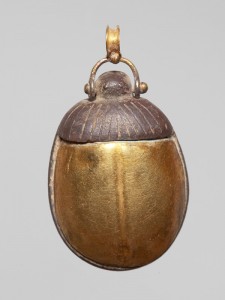 Amulet in shape of a scarab