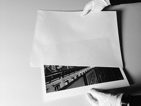 photograph of an hidden photograph in an envelope