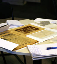 Materials for a workshop for schoolchildren in the Jewish Museum Berlin