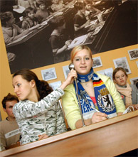 Guided tour for schoolchildren in the Jewish Museum Berlin