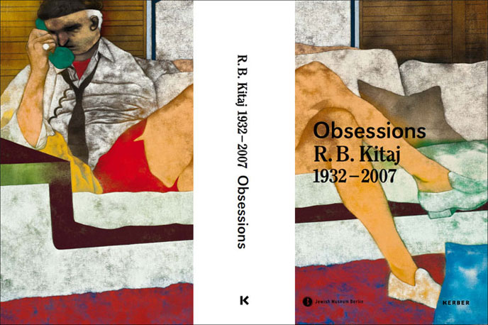 "Obsessions. R.B. Kitaj" - catalog cover