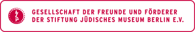 Logo of the "Gesellschaft der Freunde und Förderer der Stiftung Jüdisches Museum Berlin e.V."
