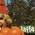 Poster with oranges, detail