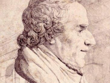 Porträt von Moses Mendelssohn