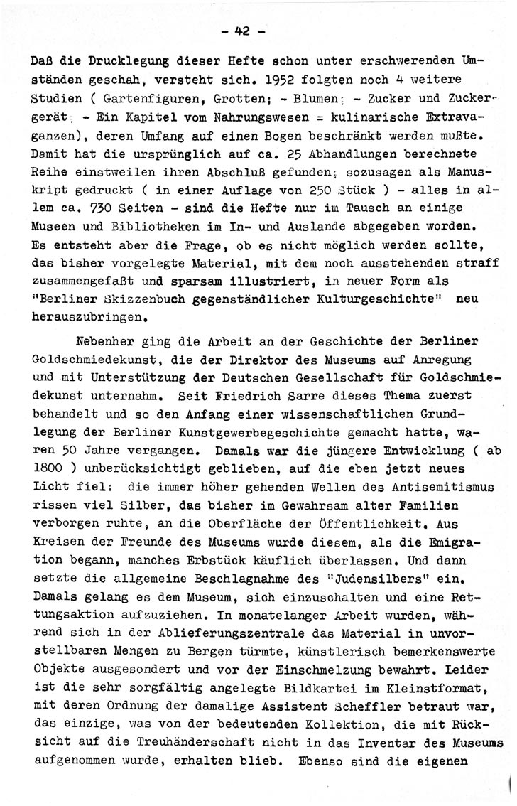 maschinenschriftlicher Text