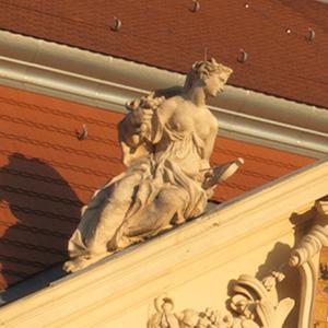 Detail of the entrance portal.