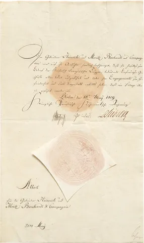 Document with seal
