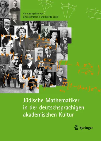 Cover "Jewish Mathematicians"