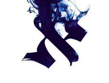 Letter on white background.