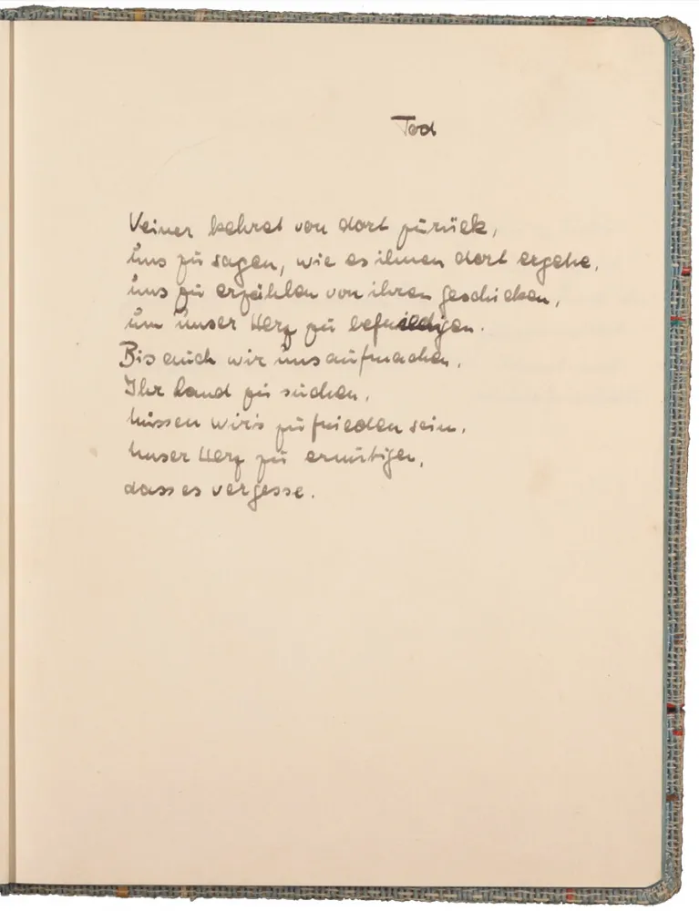Text handwritten in ink