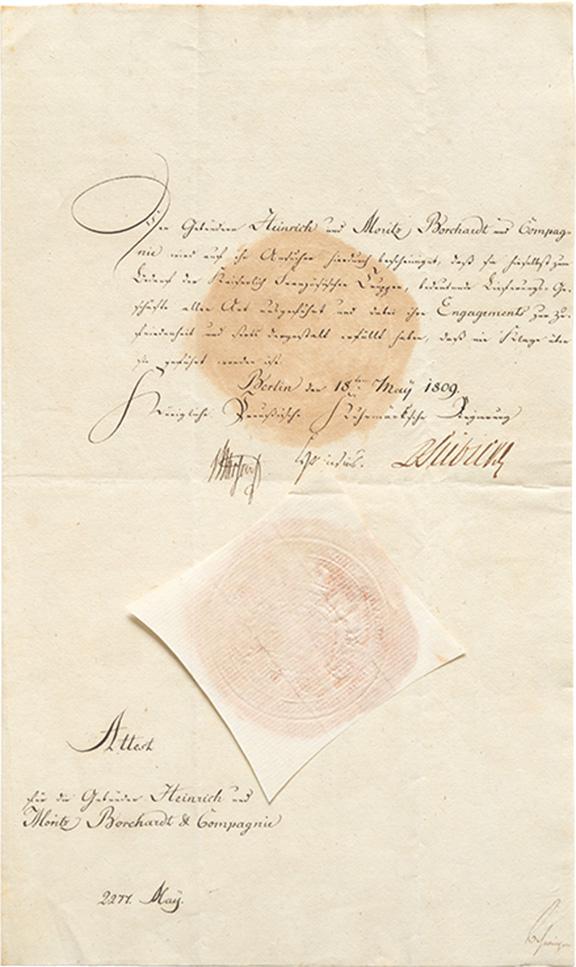  Document with seal