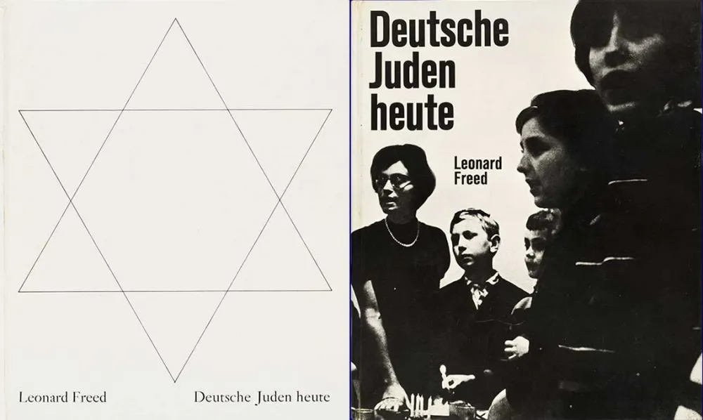 Cover der Erstausgabe (links) bzw. der Bertelsmann-Lesering-Ausgabe (rechts) von „Deutsche Juden heute“.