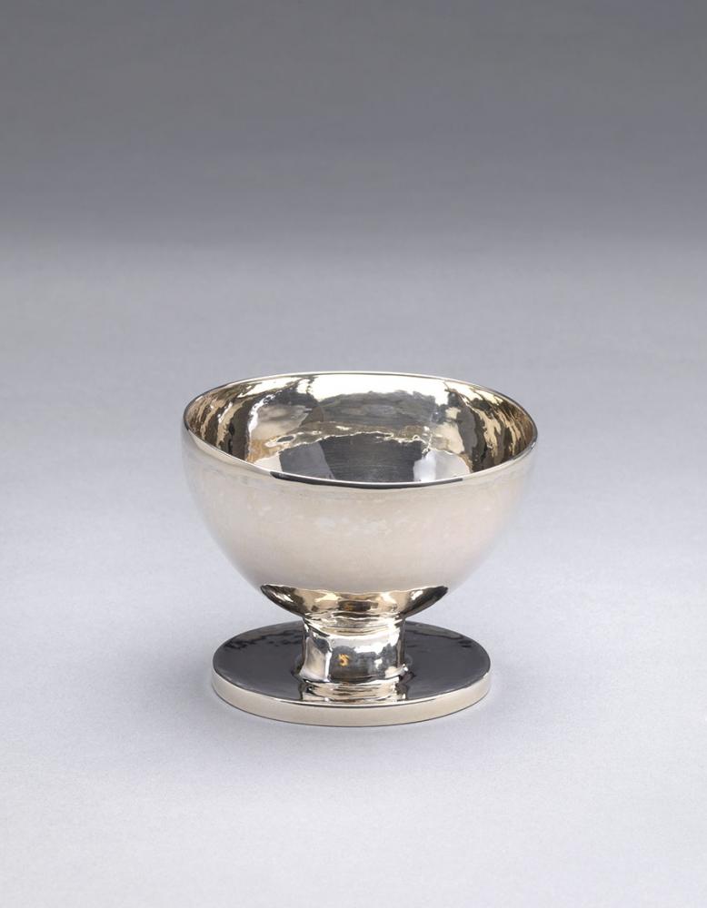 Silver sugar bowl