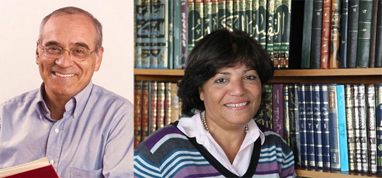 Portrait of Israel Yuval and Maha El-Kaisy-Friemuth