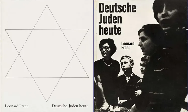 Cover der Erstausgabe (links) bzw. der Bertelsmann-Lesering-Ausgabe (rechts) von „Deutsche Juden heute“.
