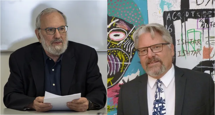 Portrait of Jerome Gellman and Johann Elverskrog